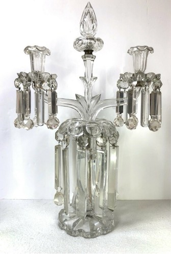 Large georgian heavy glass - georgian,