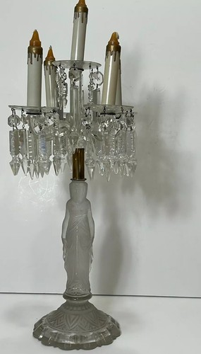 Egyptian lady candelabras - lady,