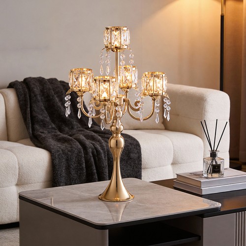 Arm crystal candle holder - 5,
