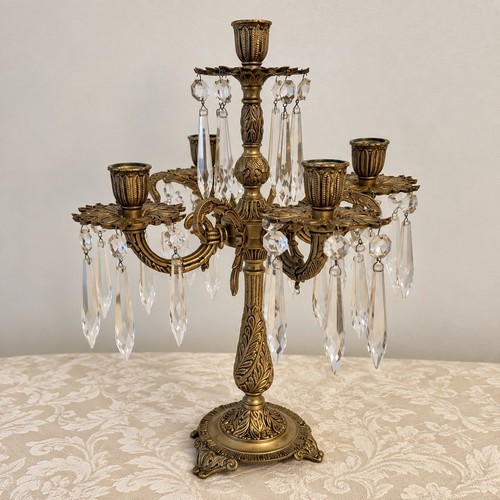 Antique ornate cast brass - brass, 5