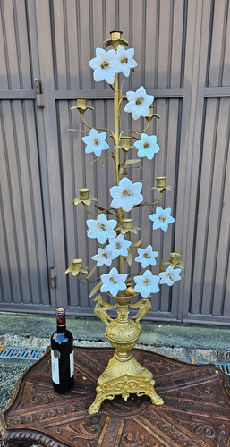 Antique 19thc xxl bronze - 19thc, 43"