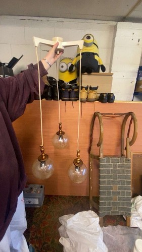 Vintage hanging candelabra - vintage,