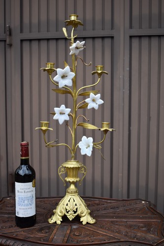 Antique large brass - , religious