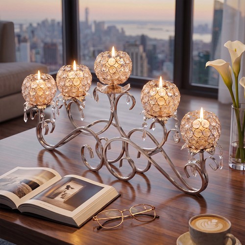 Arm candelabra candle holder - arm,